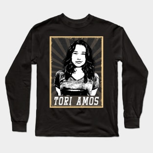 80s Style Tori Amos Long Sleeve T-Shirt